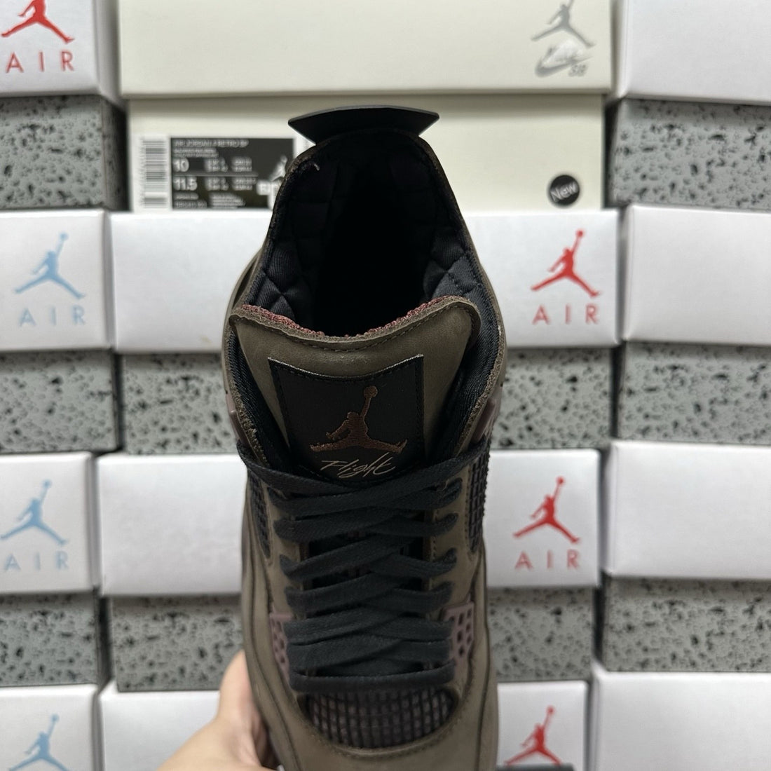 Air Jordan 4 Brown Suede