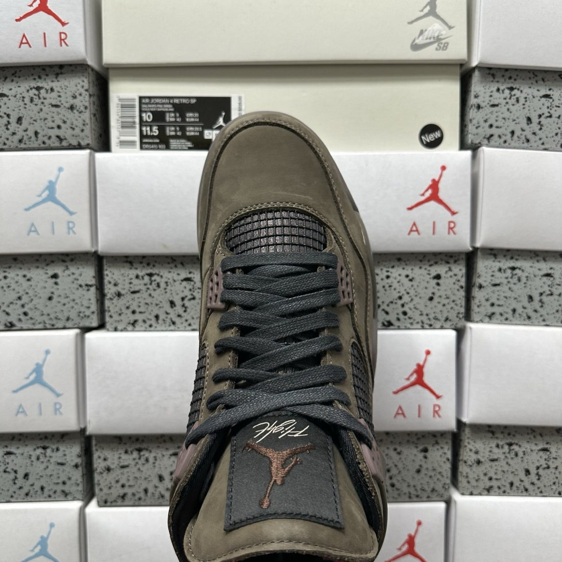 Air Jordan 4 Brown Suede
