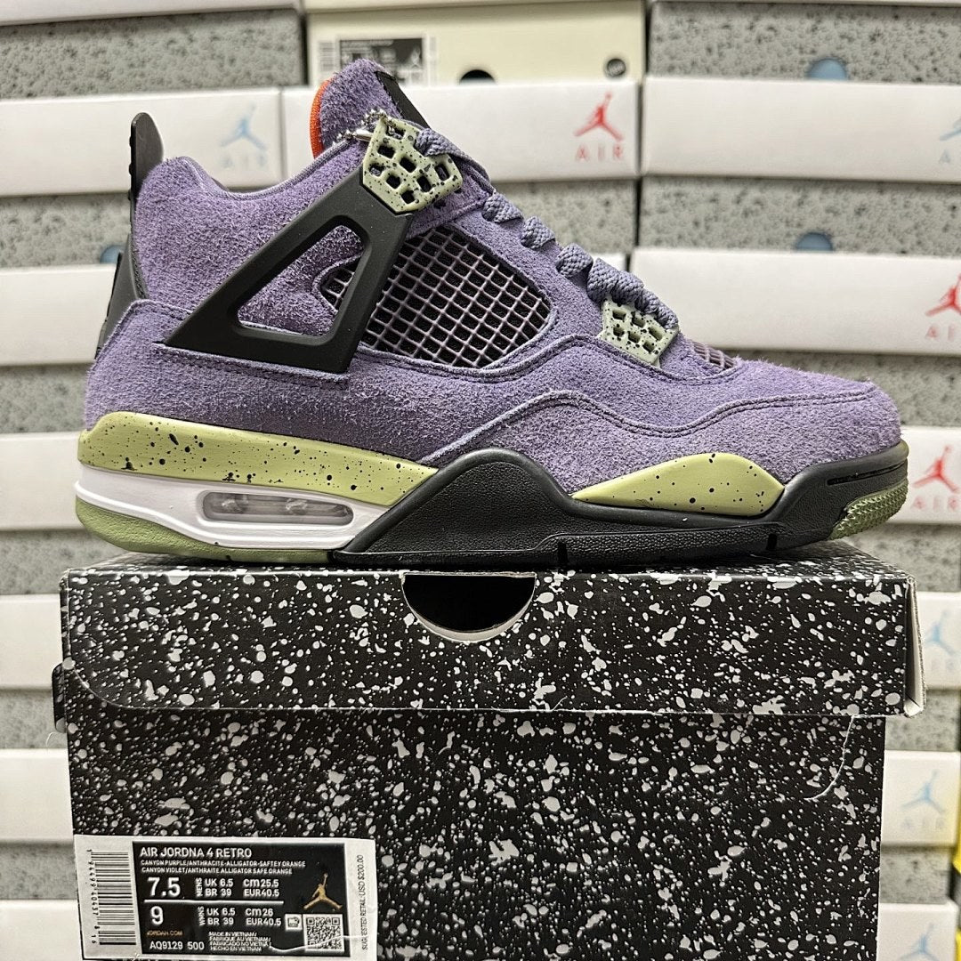 Air Jordan 4 Canyon Purple