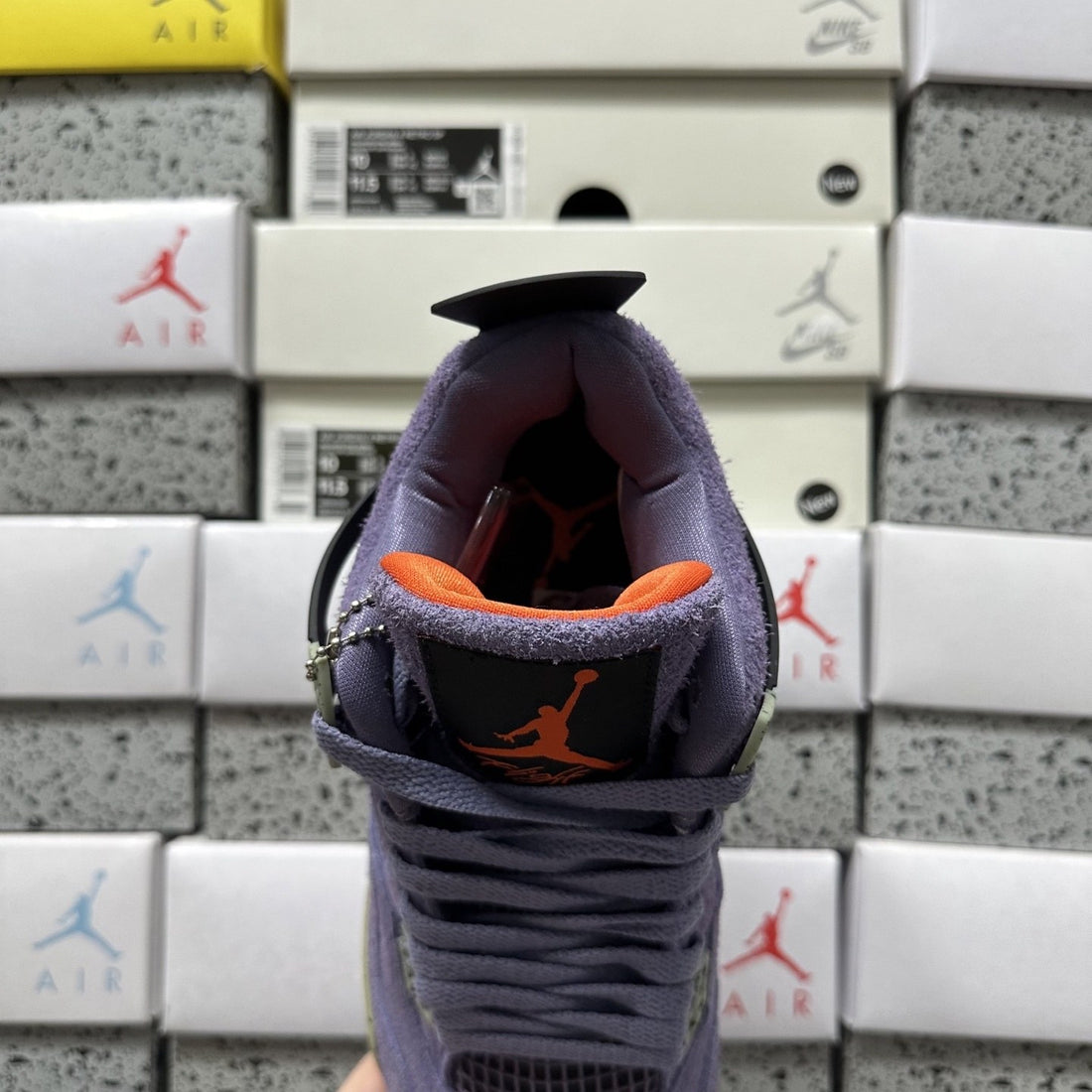 Air Jordan 4 Canyon Purple