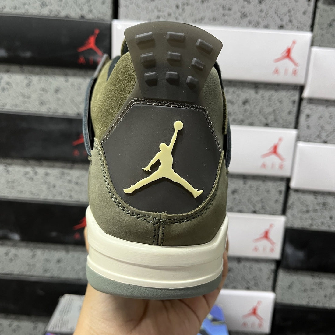 Air Jordan 4 Craft Olive