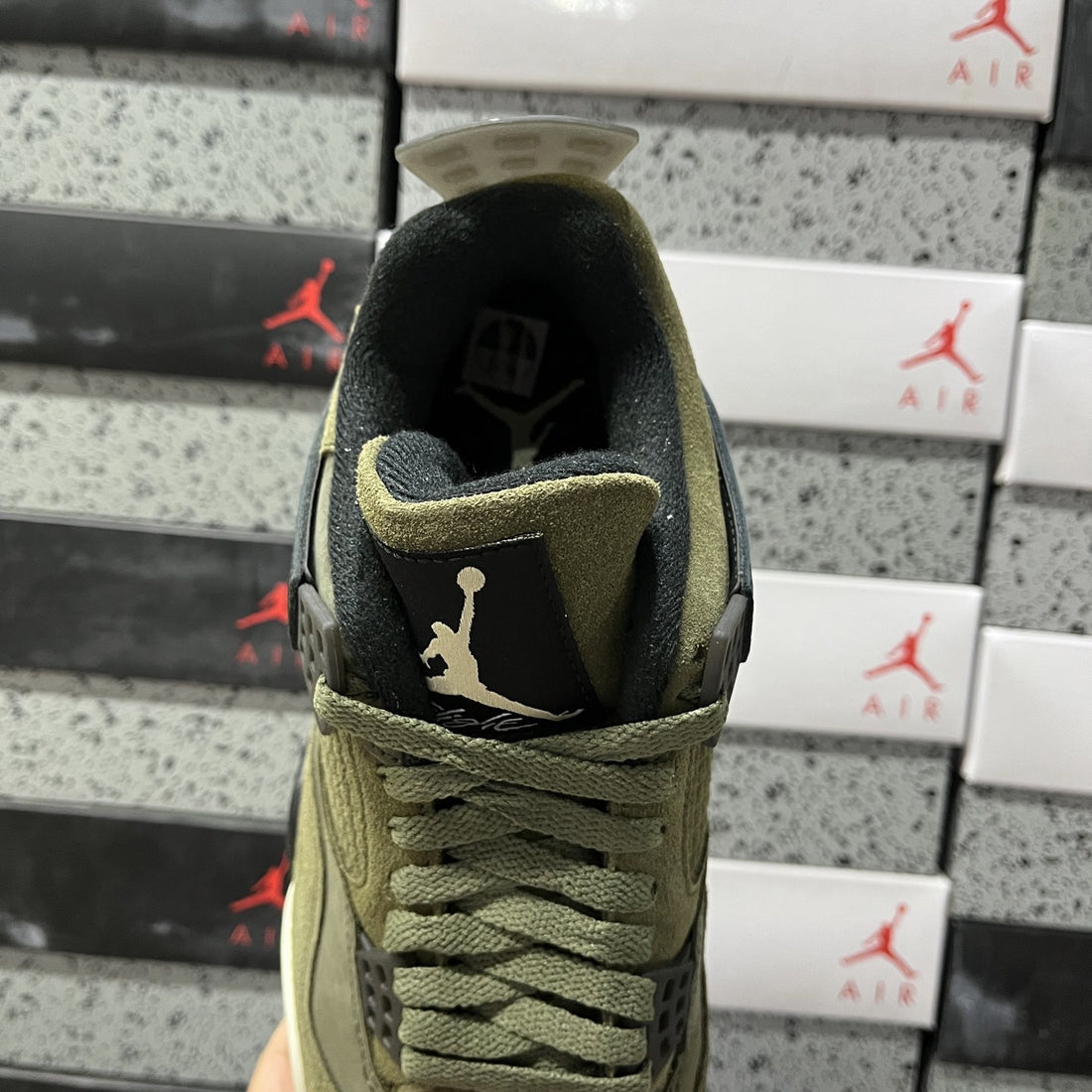 Air Jordan 4 Craft Olive