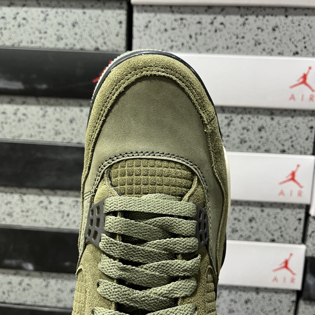 Air Jordan 4 Craft Olive
