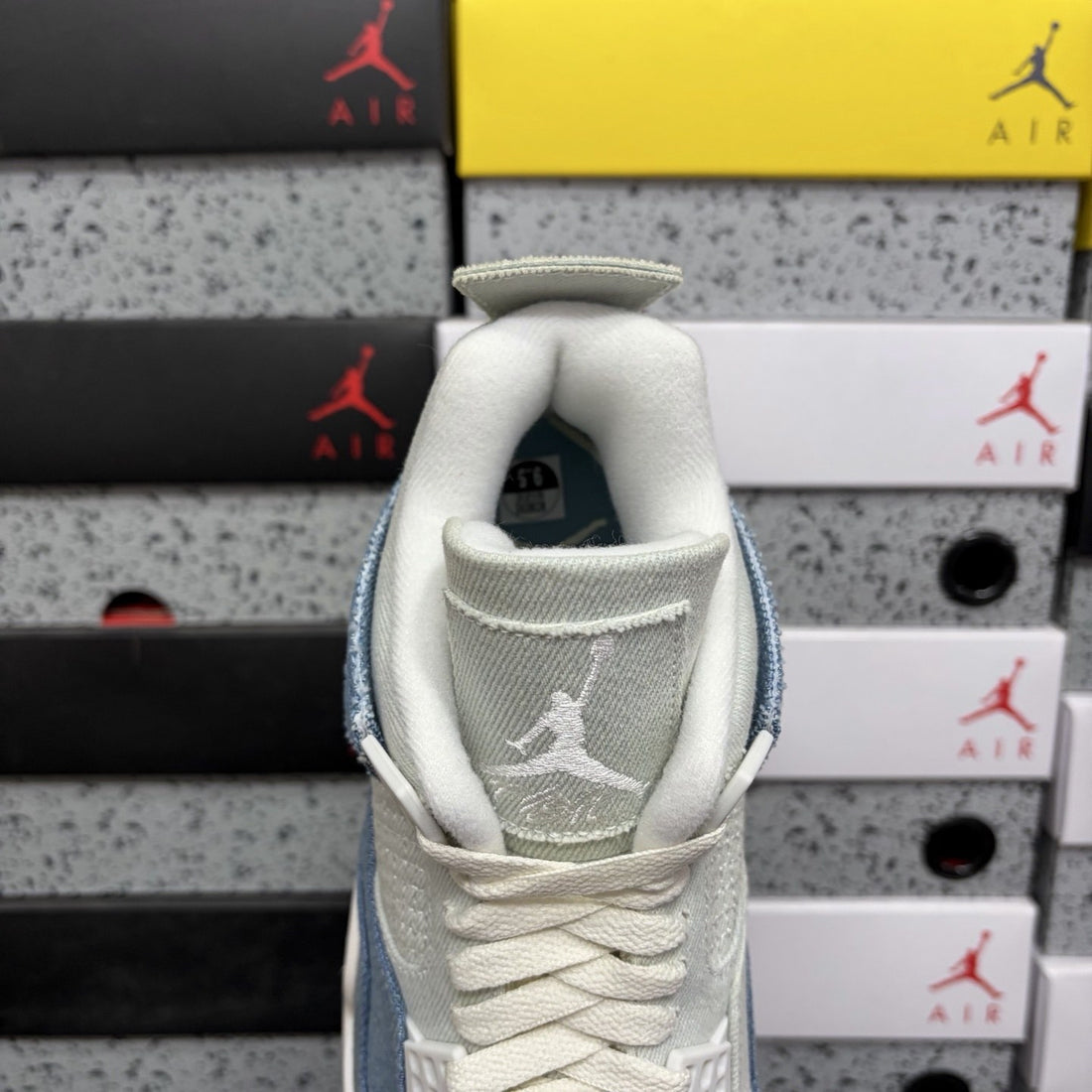 Air Jordan 4 Denim Blue Sail