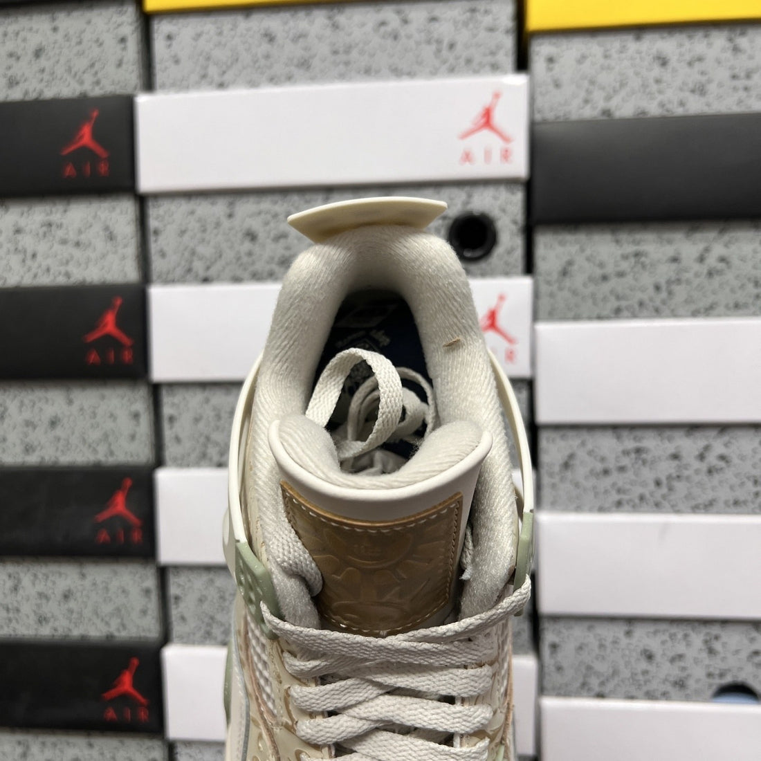 Air Jordan 4 Floral Sail