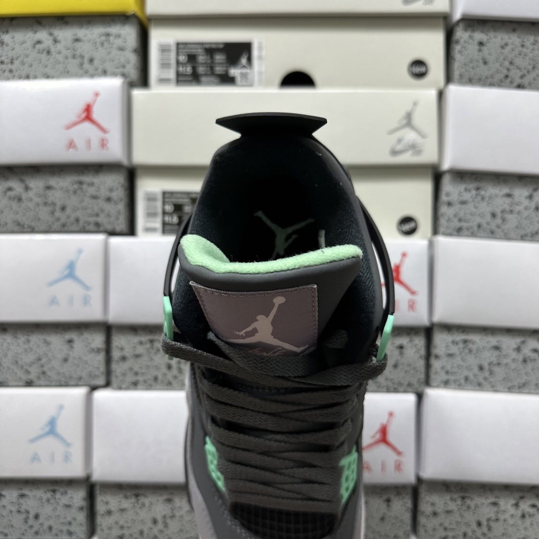 Air Jordan 4 Green Glow