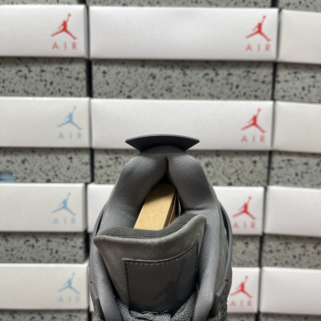Air Jordan 4 Grey Suede