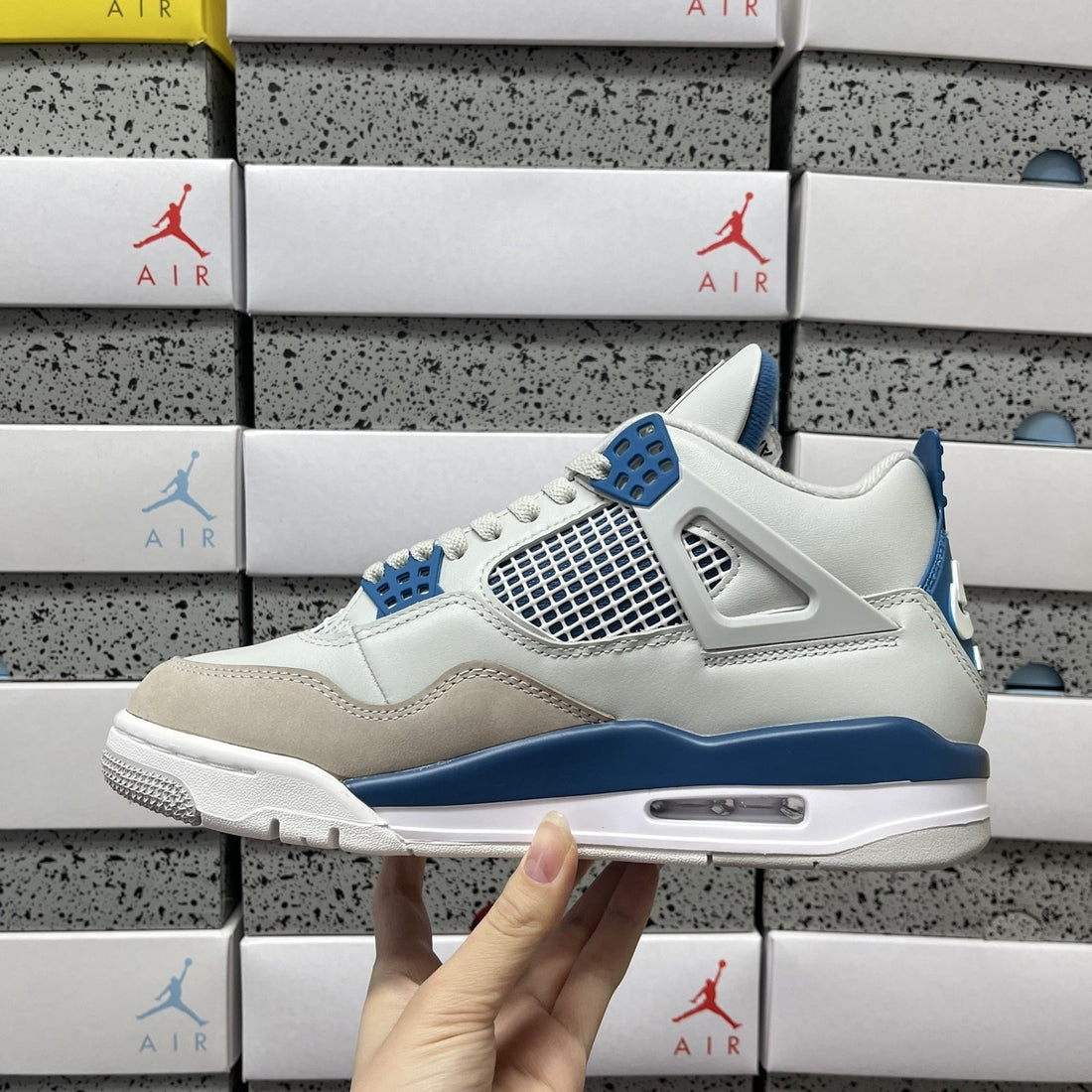 Air Jordan 4 Industrial Blue