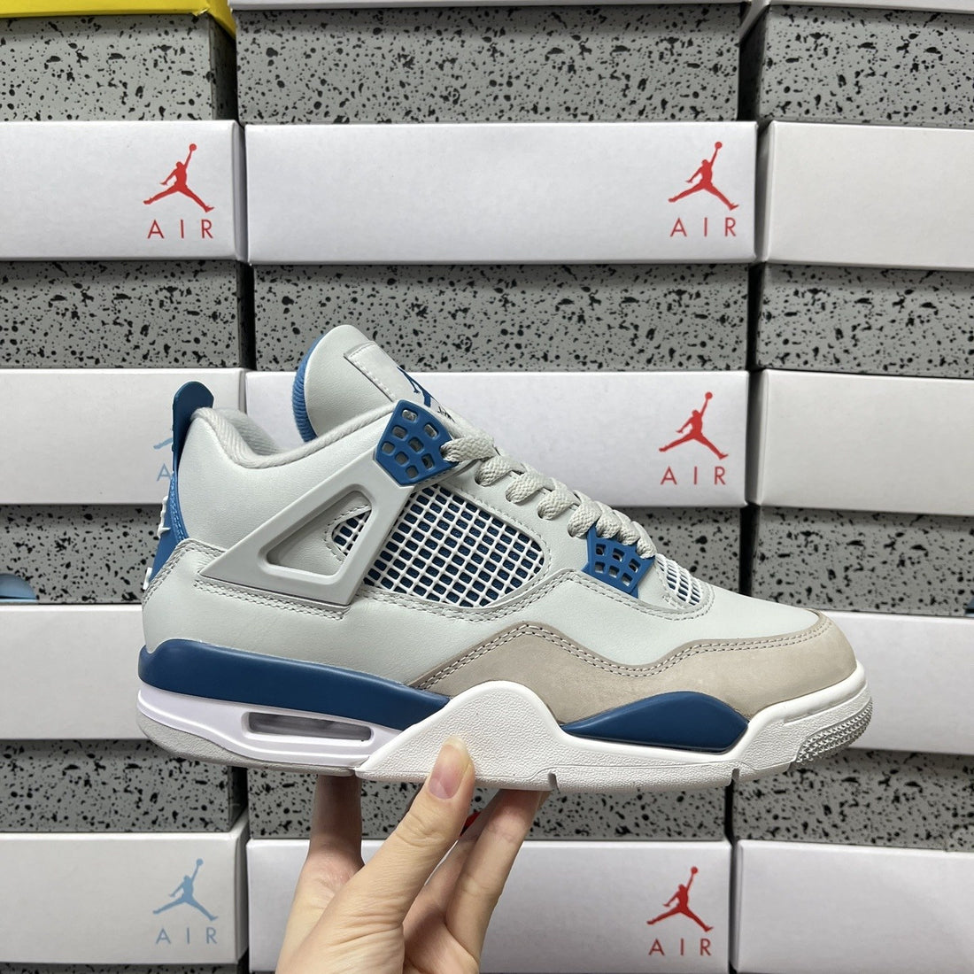 Air Jordan 4 Industrial Blue