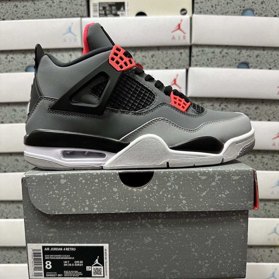 Air Jordan 4 Infrared Grey