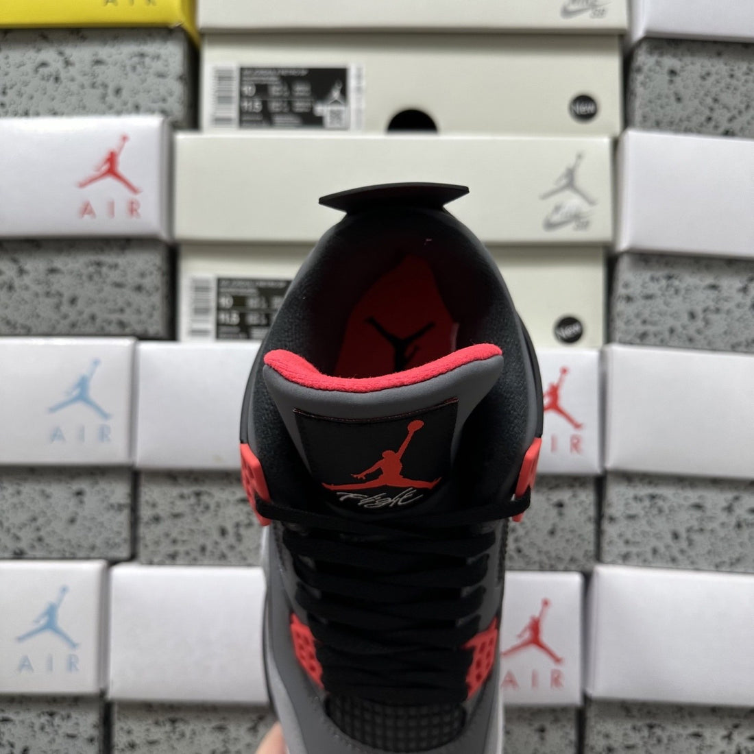 Air Jordan 4 Infrared Grey