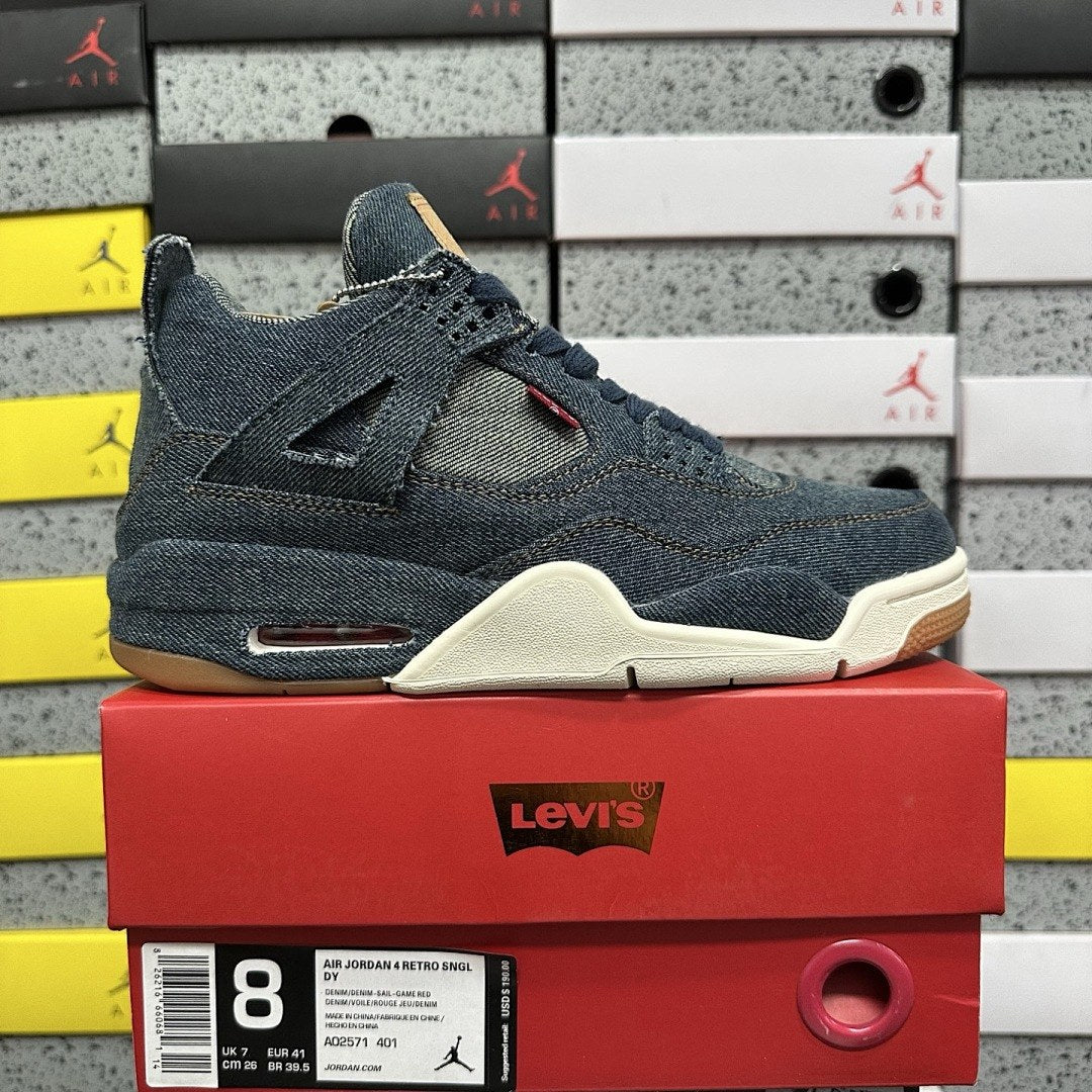 Air Jordan 4 Levi's Blue Denim
