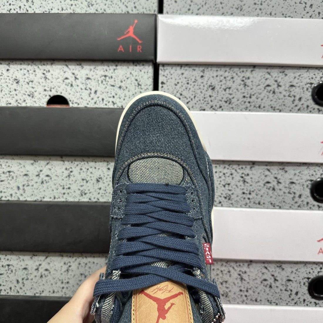Air Jordan 4 Levi's Blue Denim