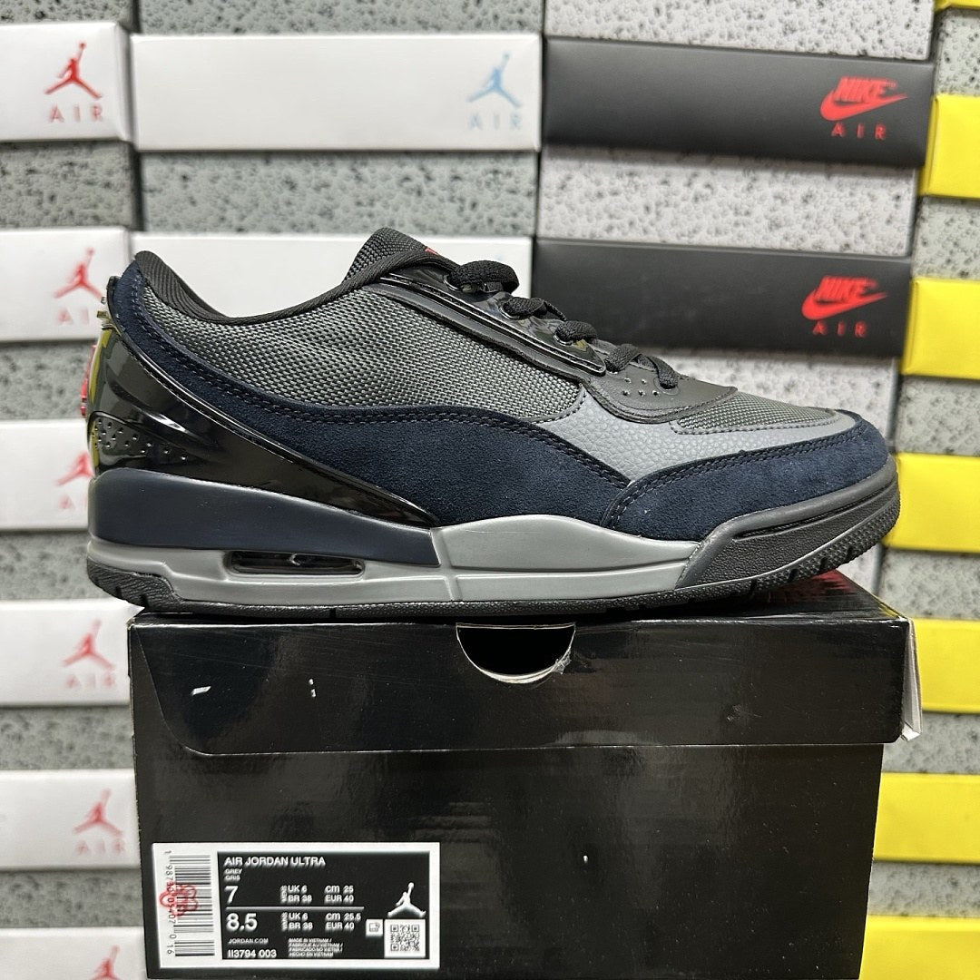 Air Jordan 4 Low Navy Grey
