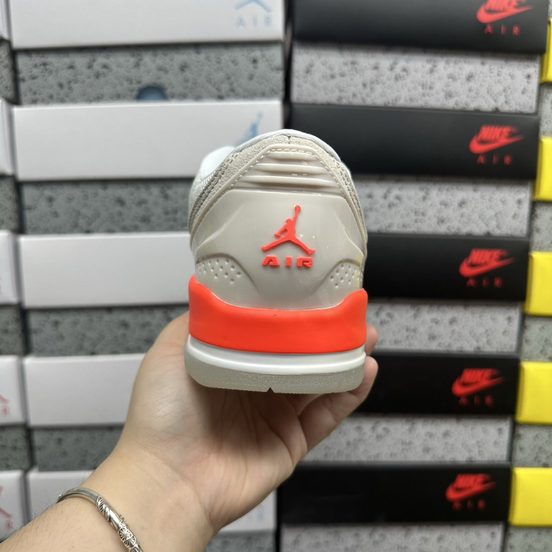 Air Jordan 4 Low White Infrared