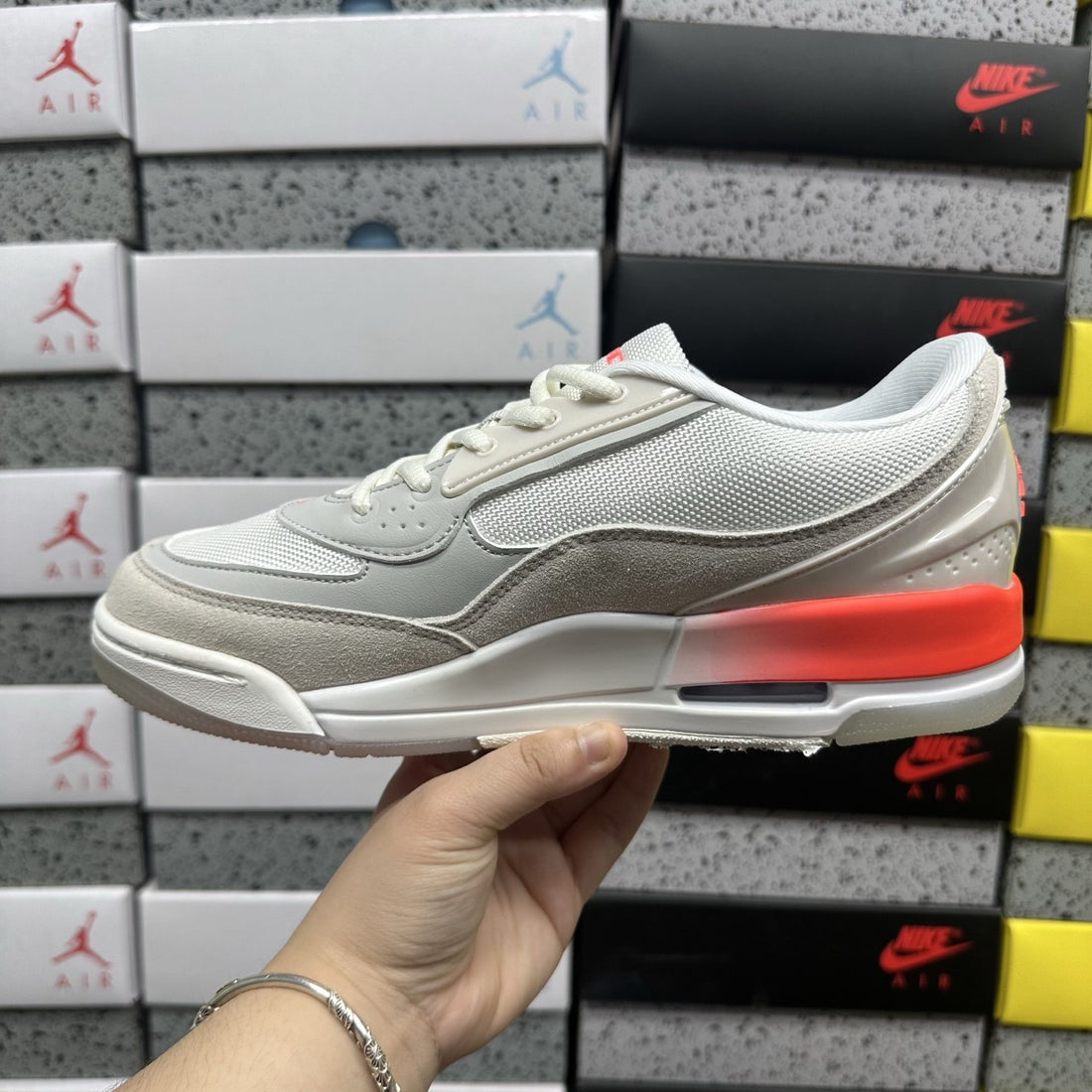 Air Jordan 4 Low White Infrared