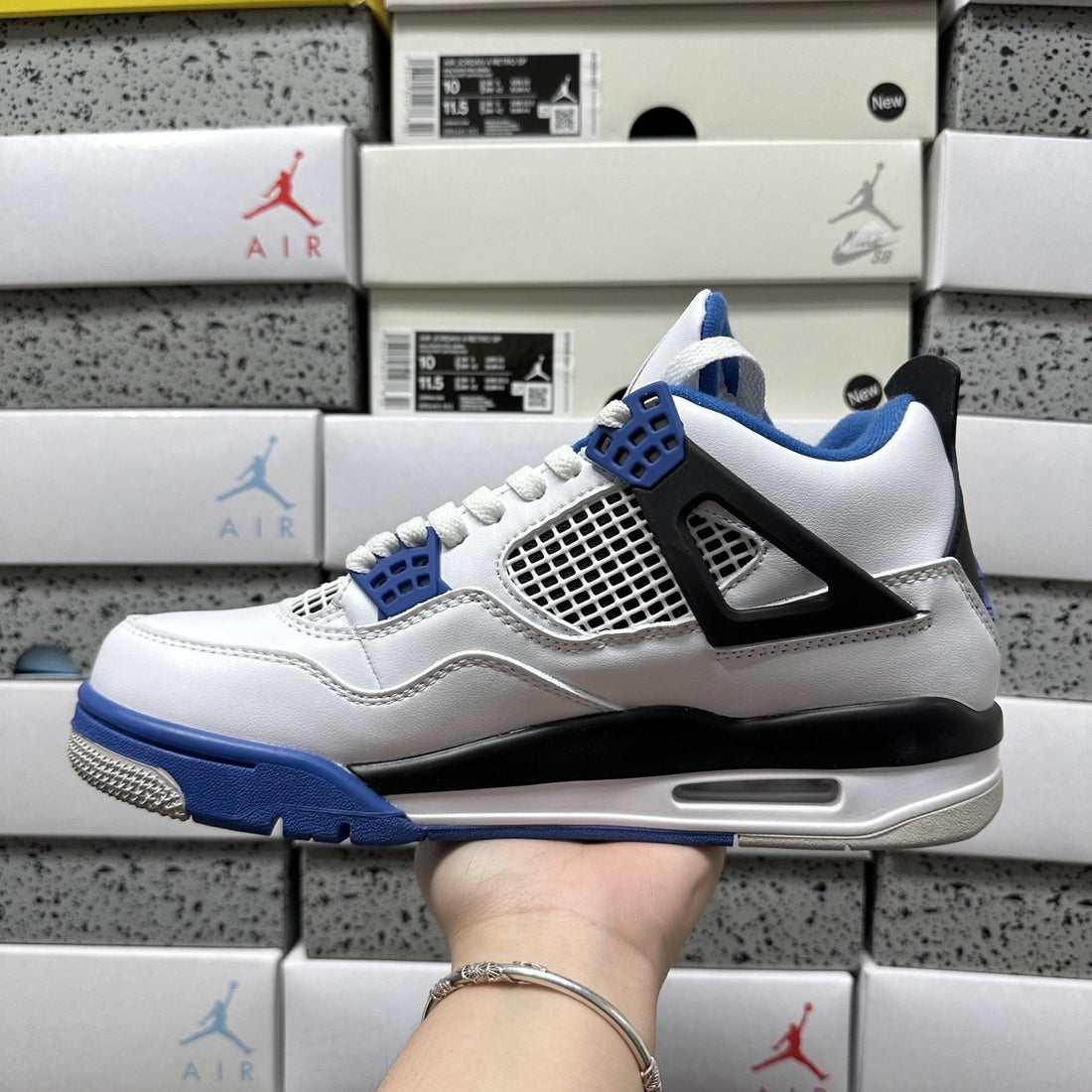 Air Jordan 4 Motorsport Blue