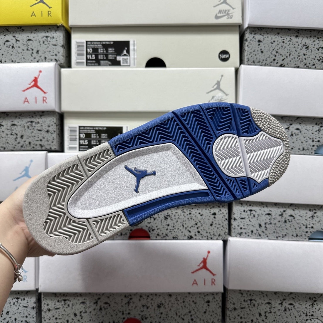 Air Jordan 4 Motorsport Blue