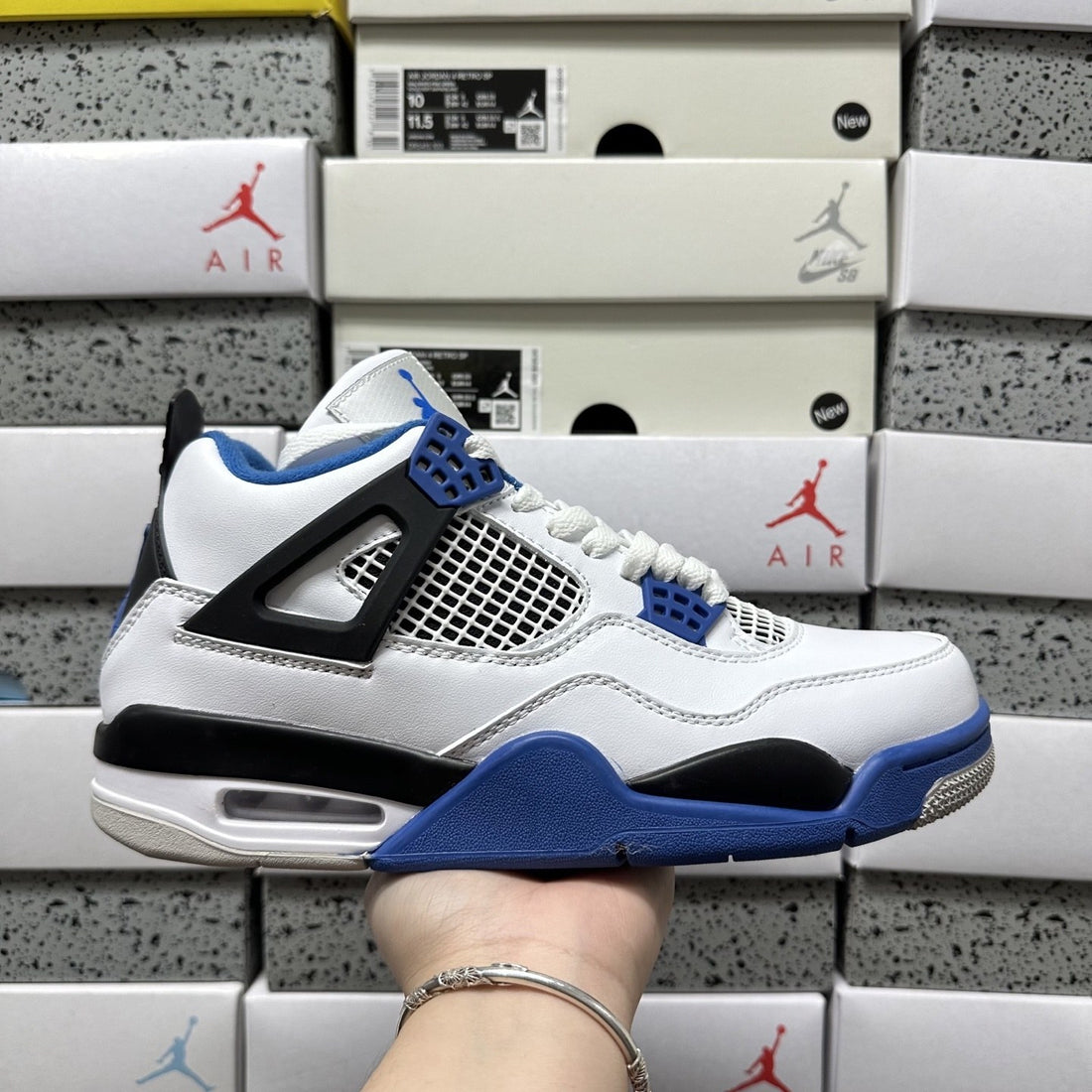 Air Jordan 4 Motorsport Blue