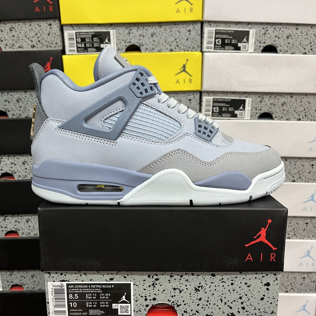 Air Jordan 4 NCAA Blue Grey