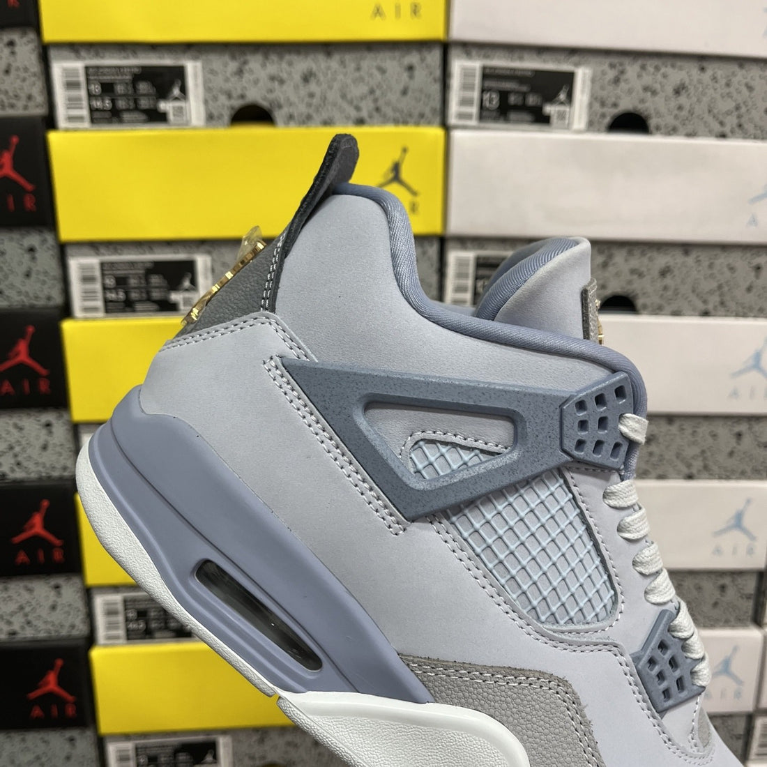 Air Jordan 4 NCAA Blue Grey