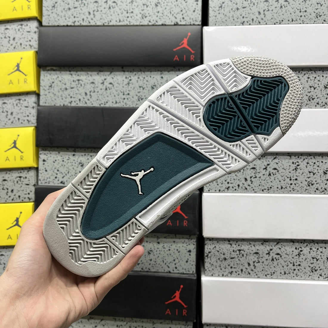 Air Jordan 4 Oxidized Green