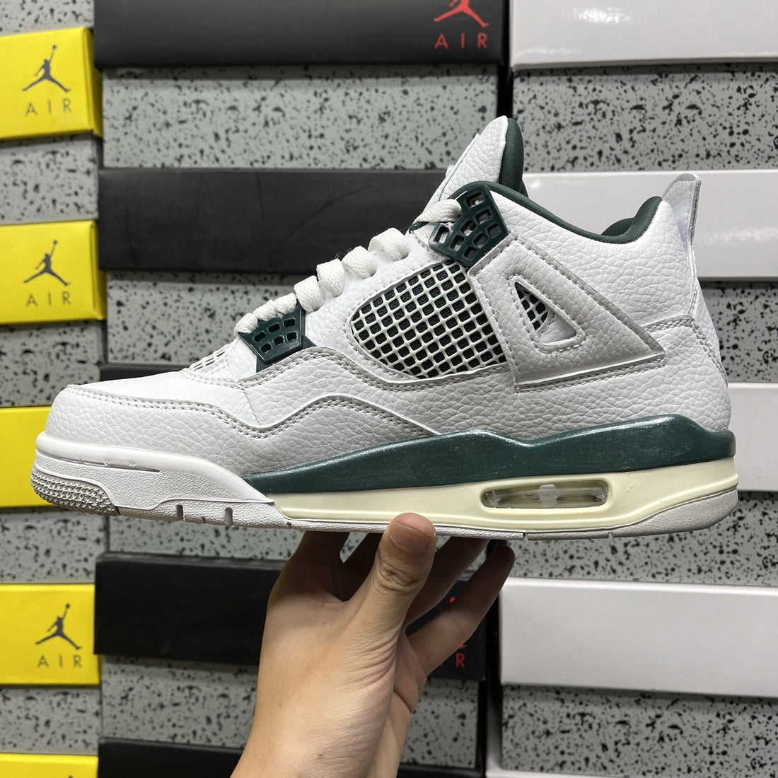 Air Jordan 4 Oxidized Green