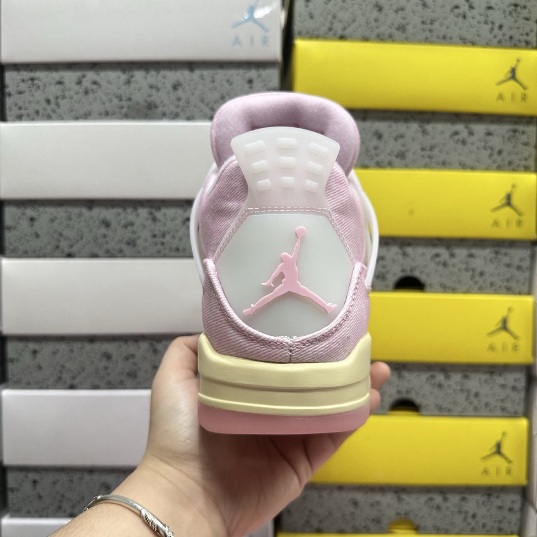 Air Jordan 4 Pink Sail