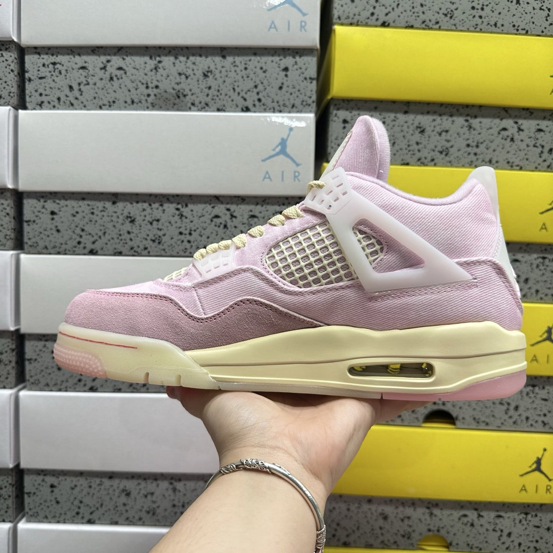 Air Jordan 4 Pink Sail
