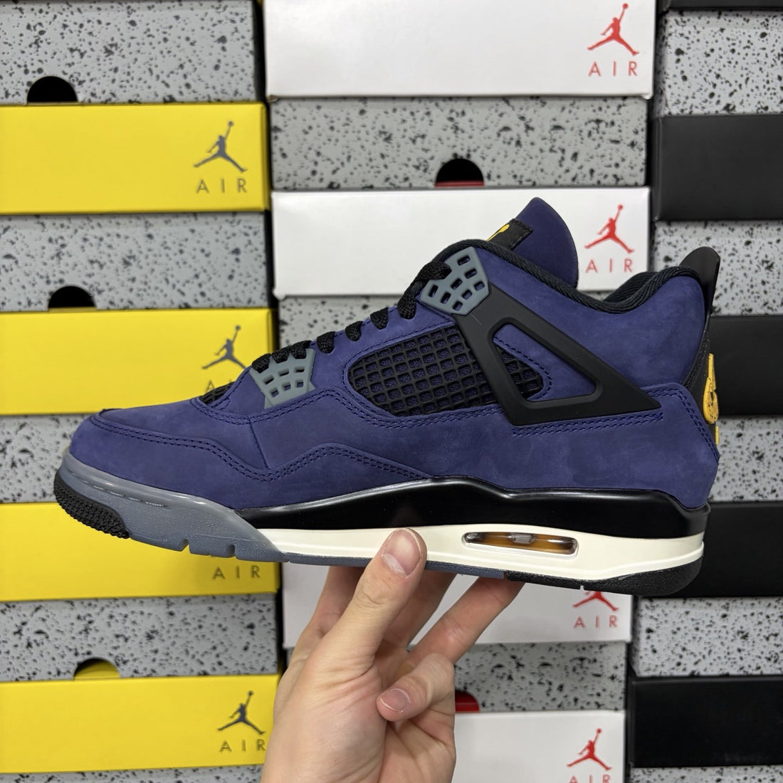 Air Jordan 4 Purple Suede