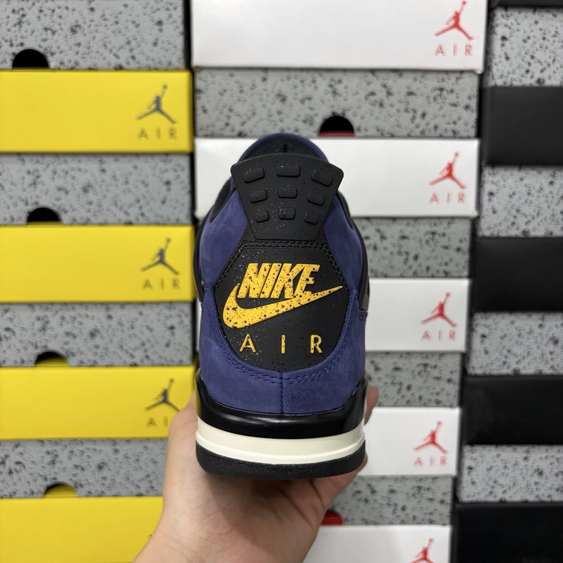 Air Jordan 4 Purple Suede