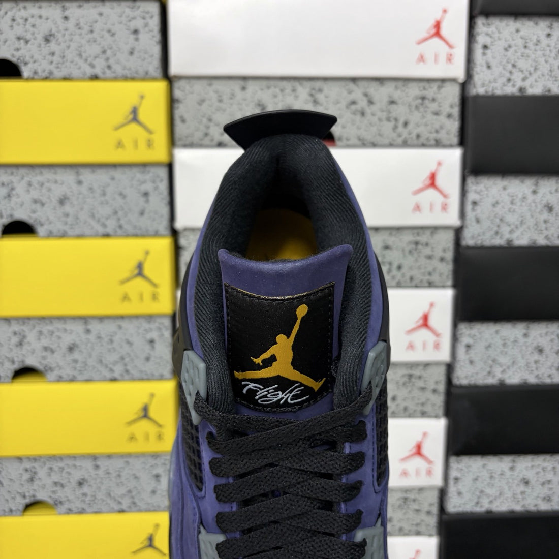 Air Jordan 4 Purple Suede