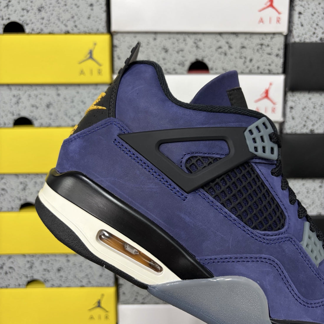 Air Jordan 4 Purple Suede