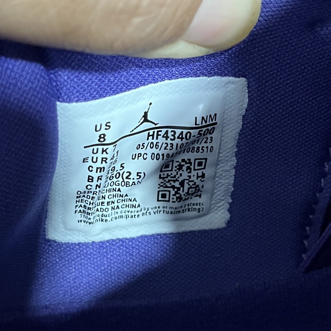 Air Jordan 4 Purple Suede