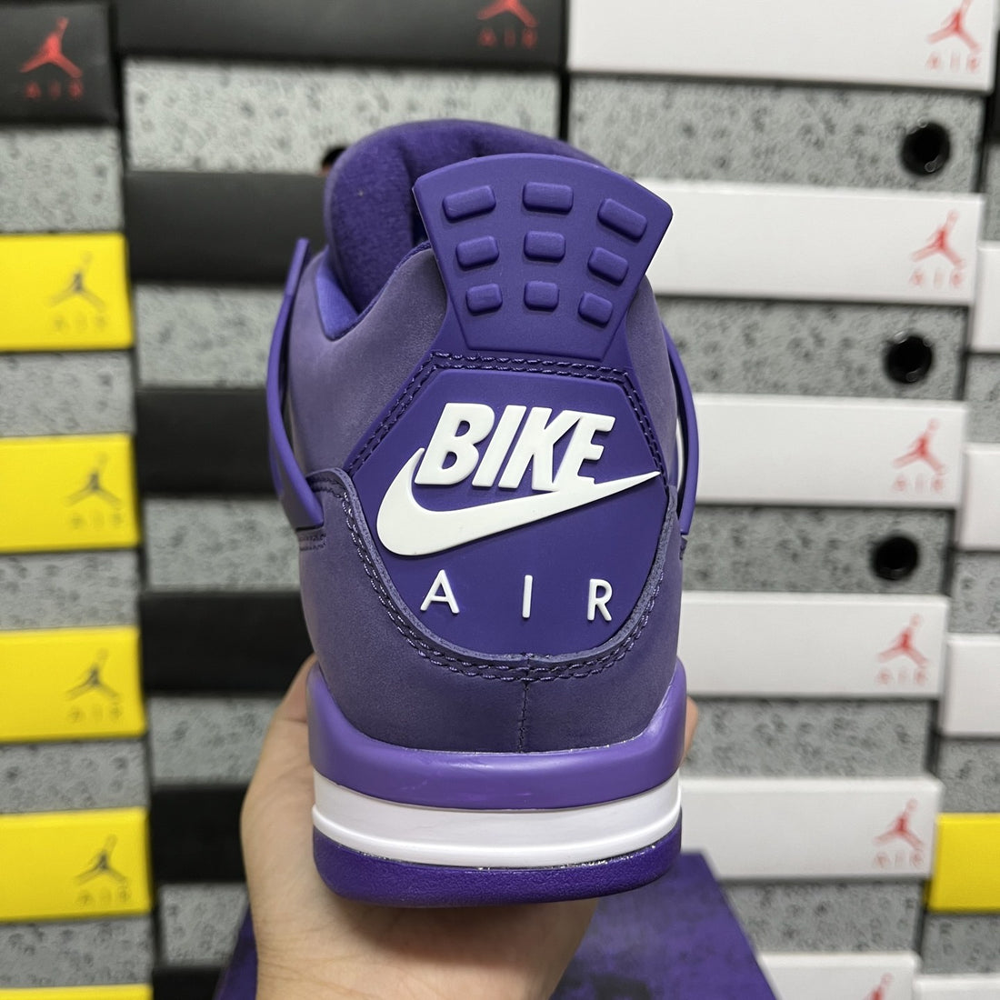 Air Jordan 4 Purple Suede