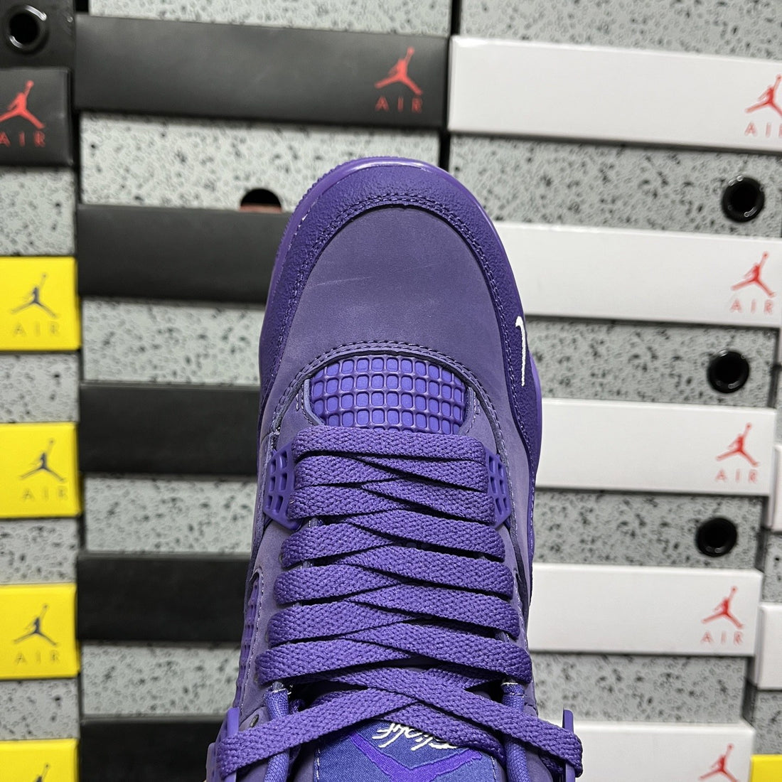 Air Jordan 4 Purple Suede