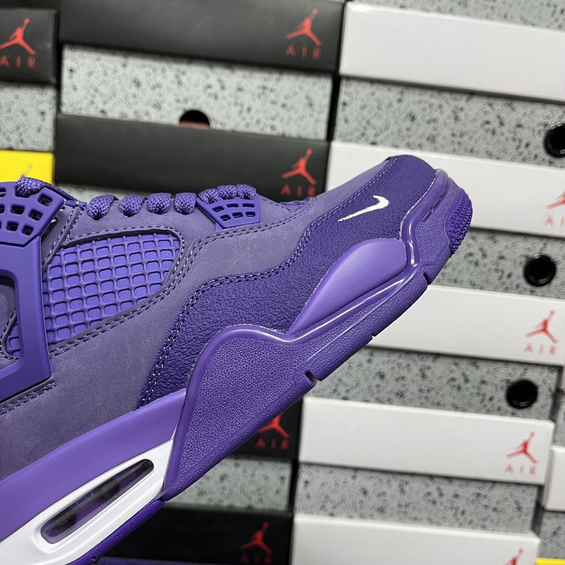 Air Jordan 4 Purple Suede