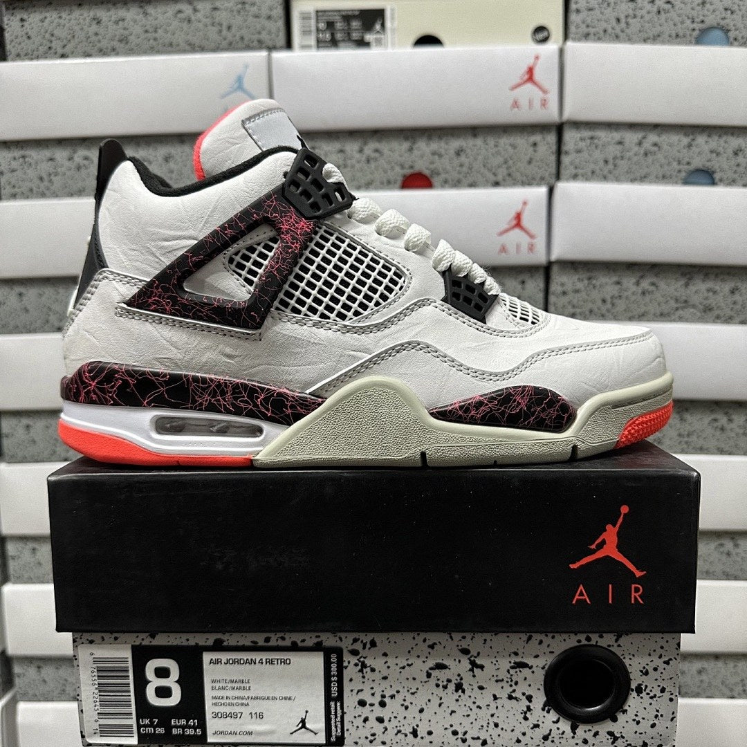 Air Jordan 4 Red Splatter