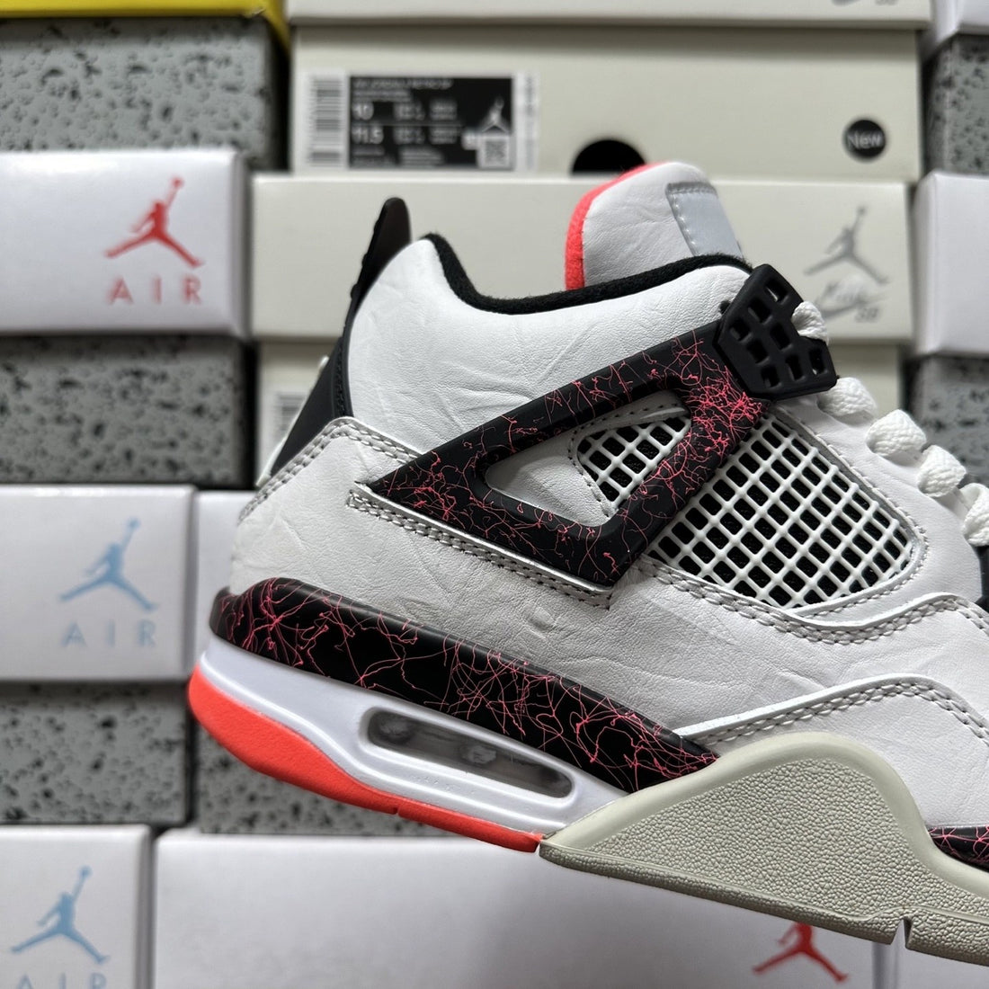 Air Jordan 4 Red Splatter