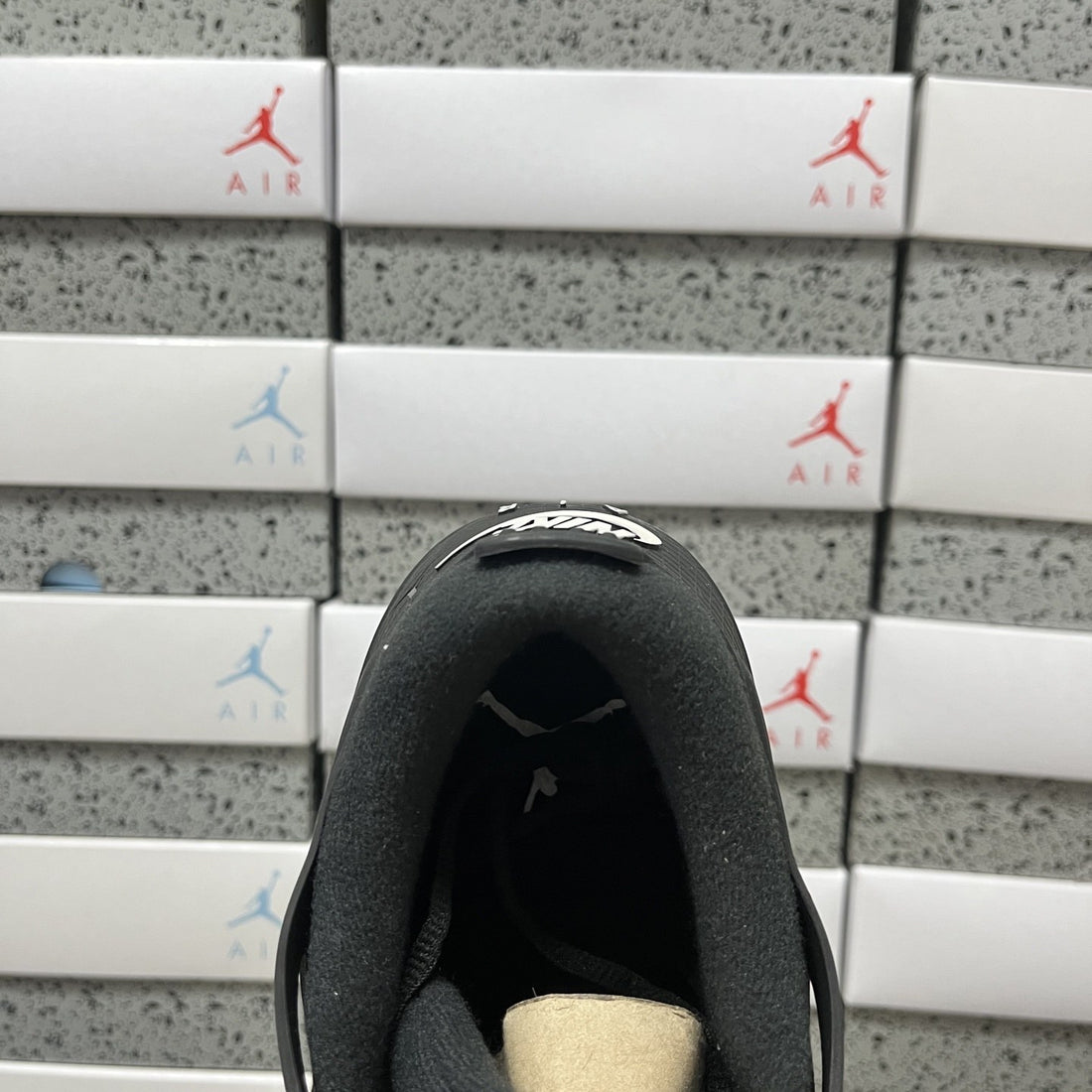 Air Jordan 4 RM Black Green Suede