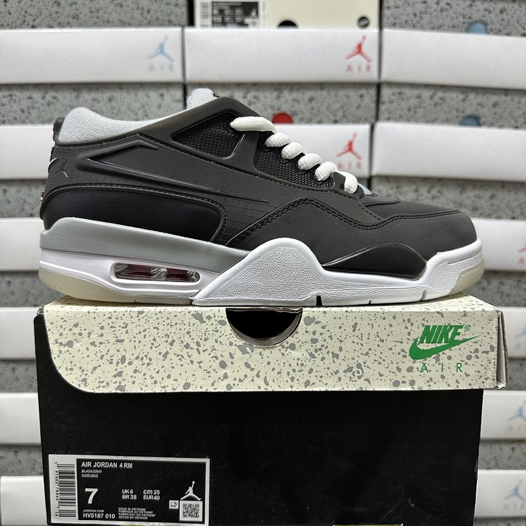 Air Jordan 4 RM Black Grey