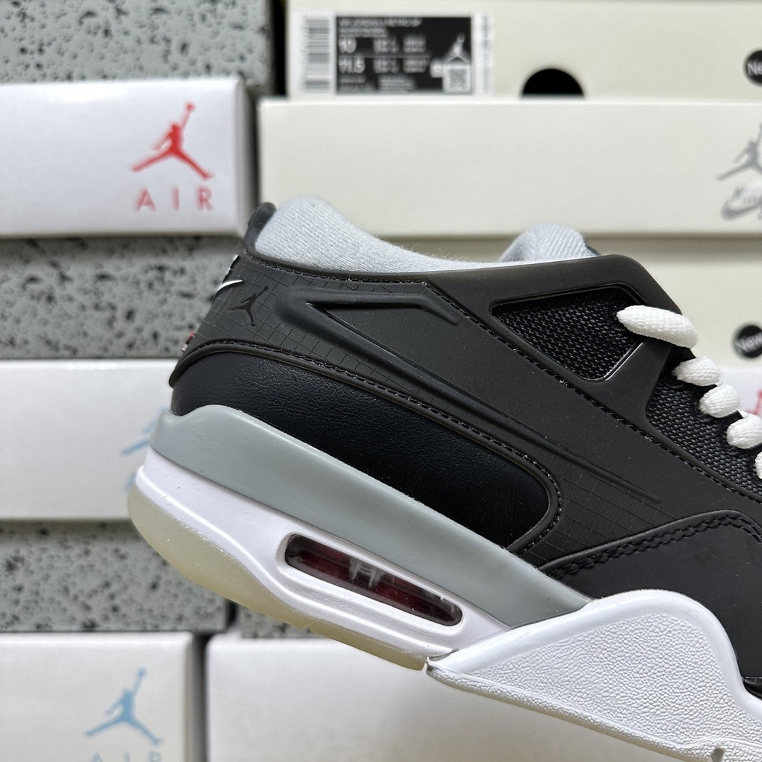 Air Jordan 4 RM Black Grey
