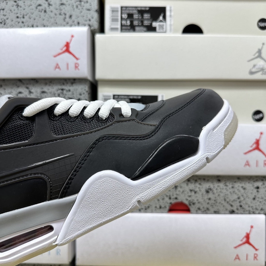 Air Jordan 4 RM Black Grey