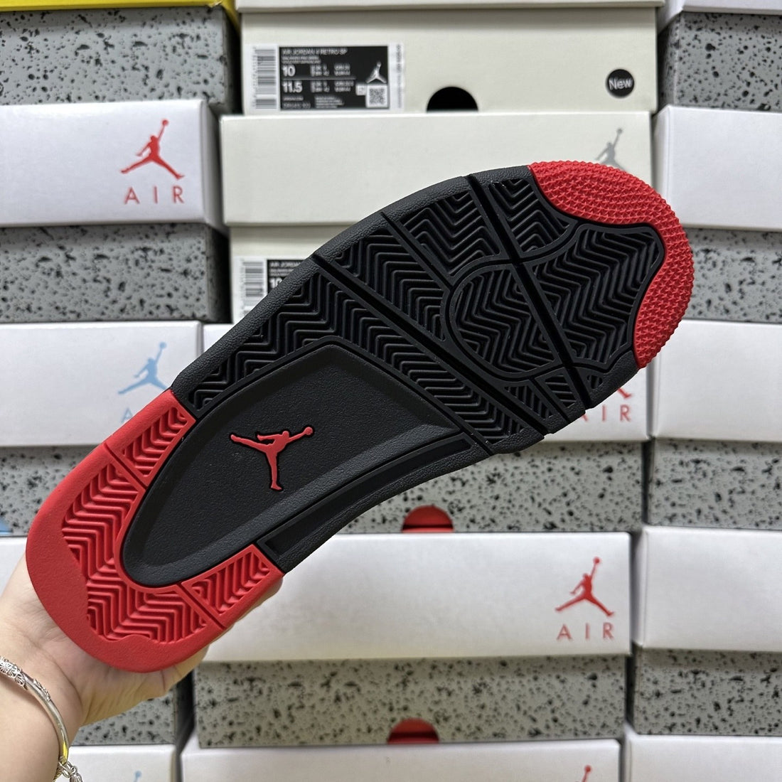 Air Jordan 4 RM Black Infrared