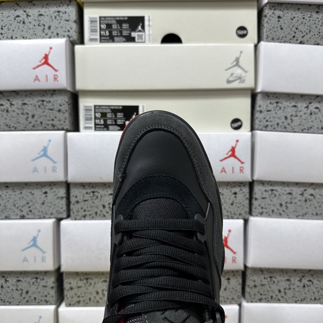 Air Jordan 4 RM Black Infrared