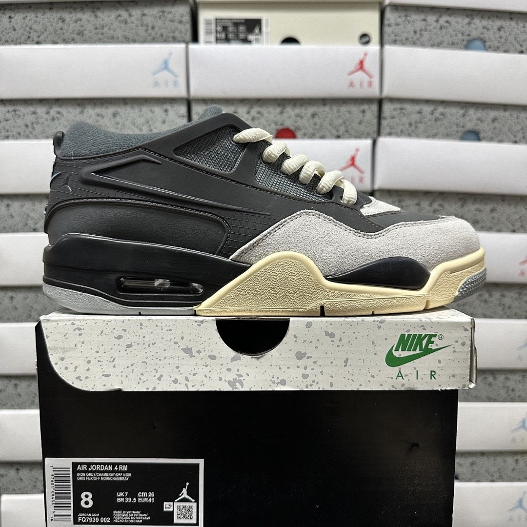 Air Jordan 4 RM Black Sail