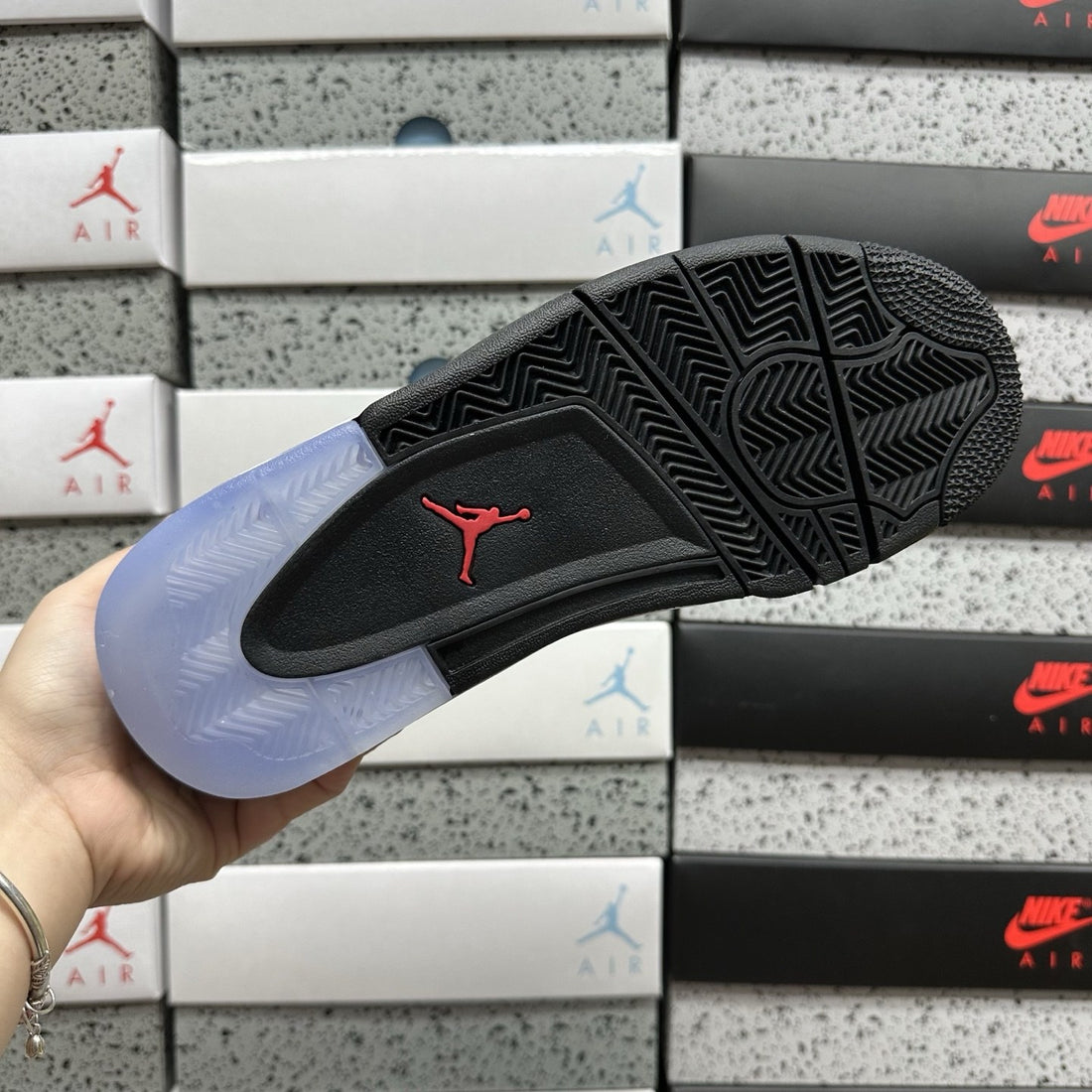 Air Jordan 4 RM Black Suede