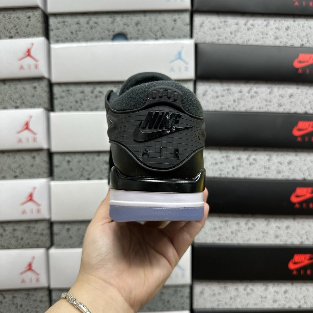 Air Jordan 4 RM Black Suede