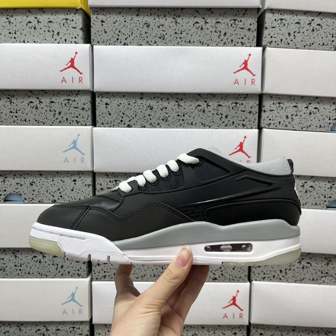Air Jordan 4 RM Black White