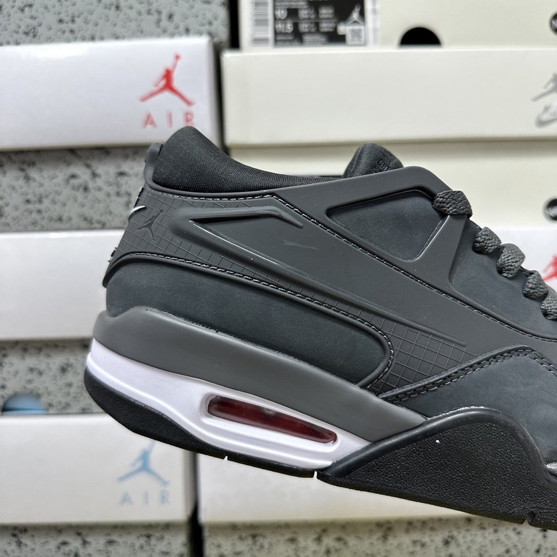 Air Jordan 4 RM Charcoal Red